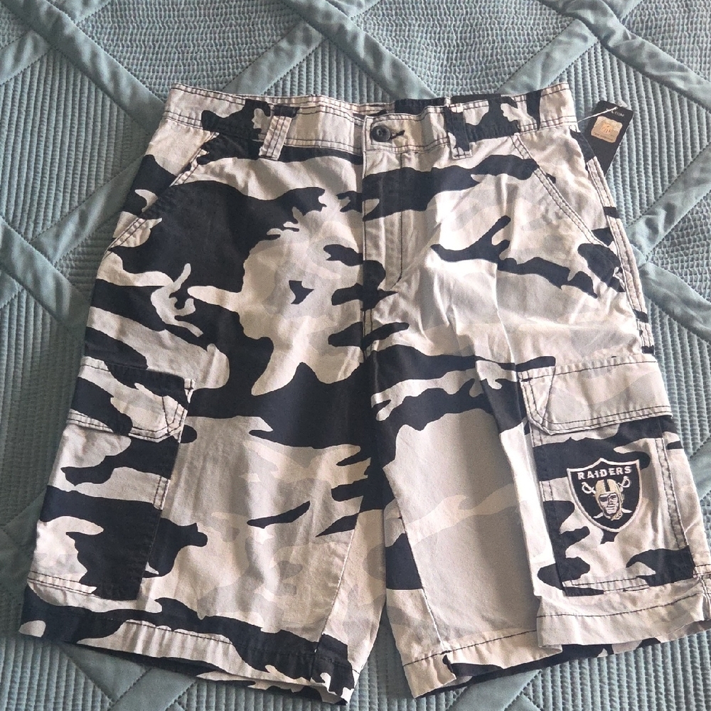 NFL Las Vegas Raiders cargo Shorts